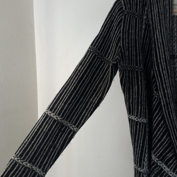 Anthro Sparrow S Lambswool Open Sweater - Picture 6 of 10